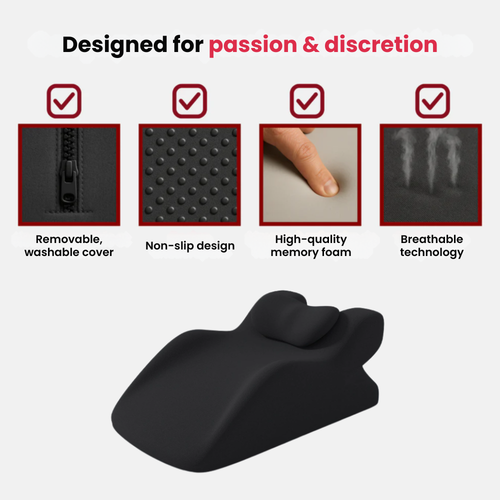 Perna intimă ergonomic pentru o poziție perfectă 