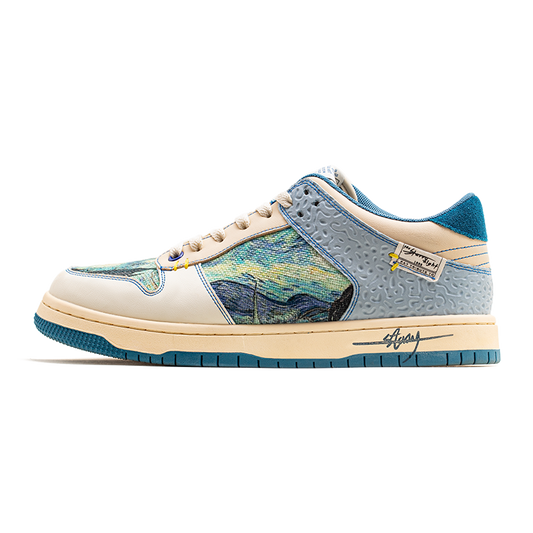 Von Van Gogh inspirierte Sneakers Starry Night